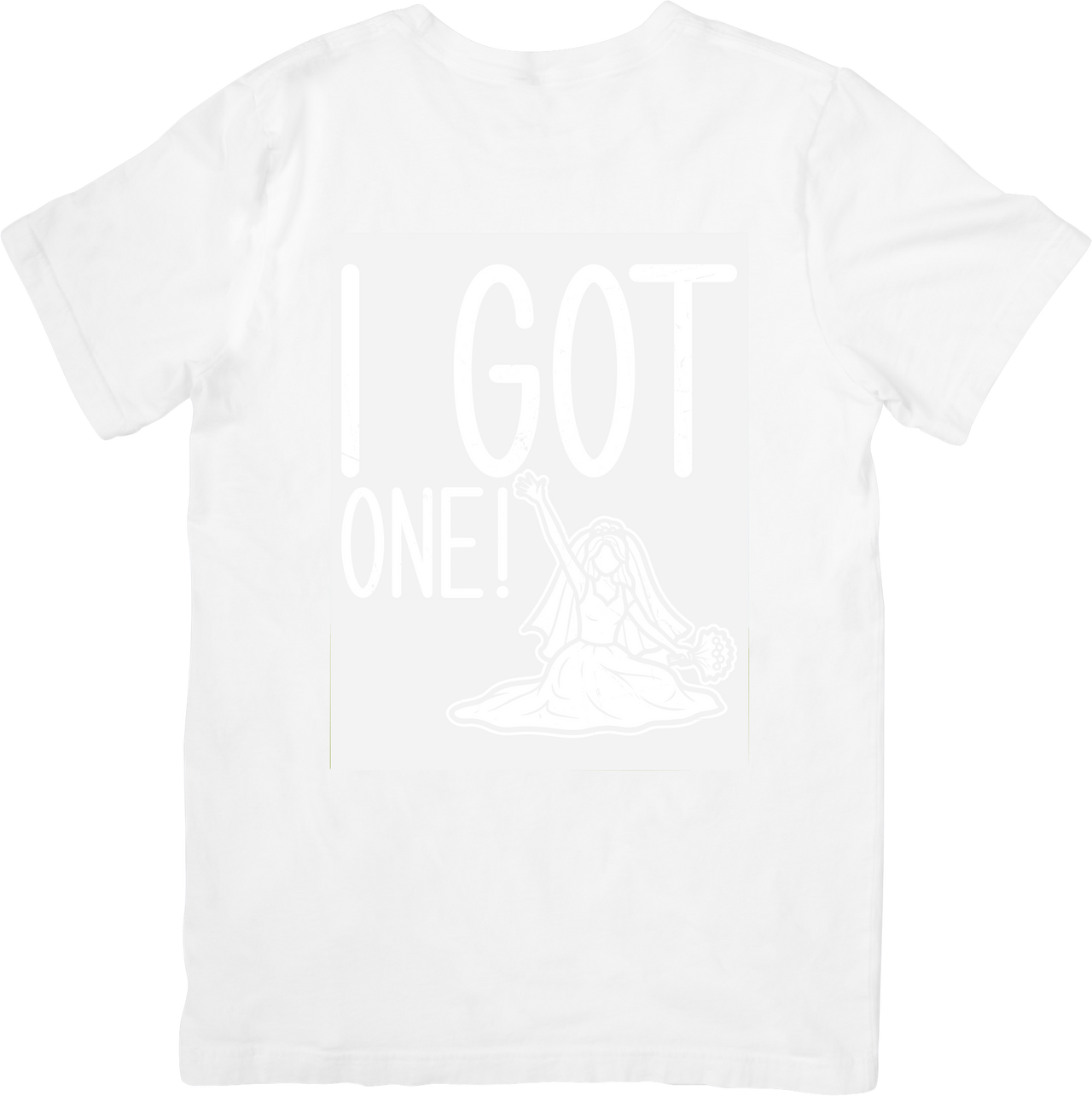 I Got One Fishing T-Shirt | Minimalist Outdoor Fishing Graphic Tee | Fisher Gift
