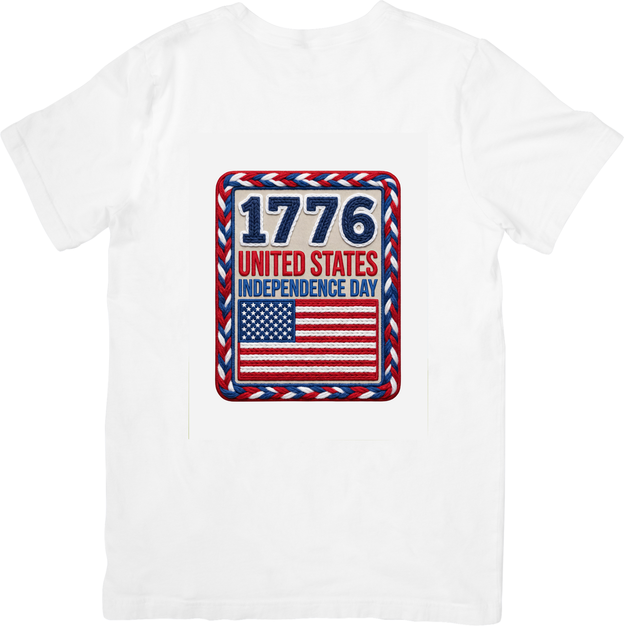 1776 United States Independence Day T-Shirt | Patriotic American Flag Graphic Tee | Fourth of July Gift