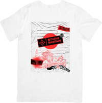 Thumbnail for Studio Shadow Collage Art T-Shirt | Y2K Aesthetic Japanese Graphic Tee