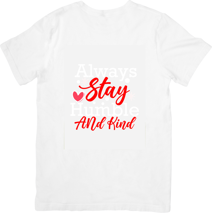 Always Stay Humble And Kind T-Shirt | Christian Inspirational Graphic Tee | Kindness Gift